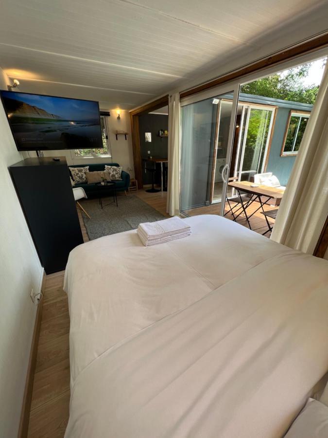 Superbe Cabane Jacuzzi Jardin Clim Wifi Parking ميرويْ المظهر الخارجي الصورة