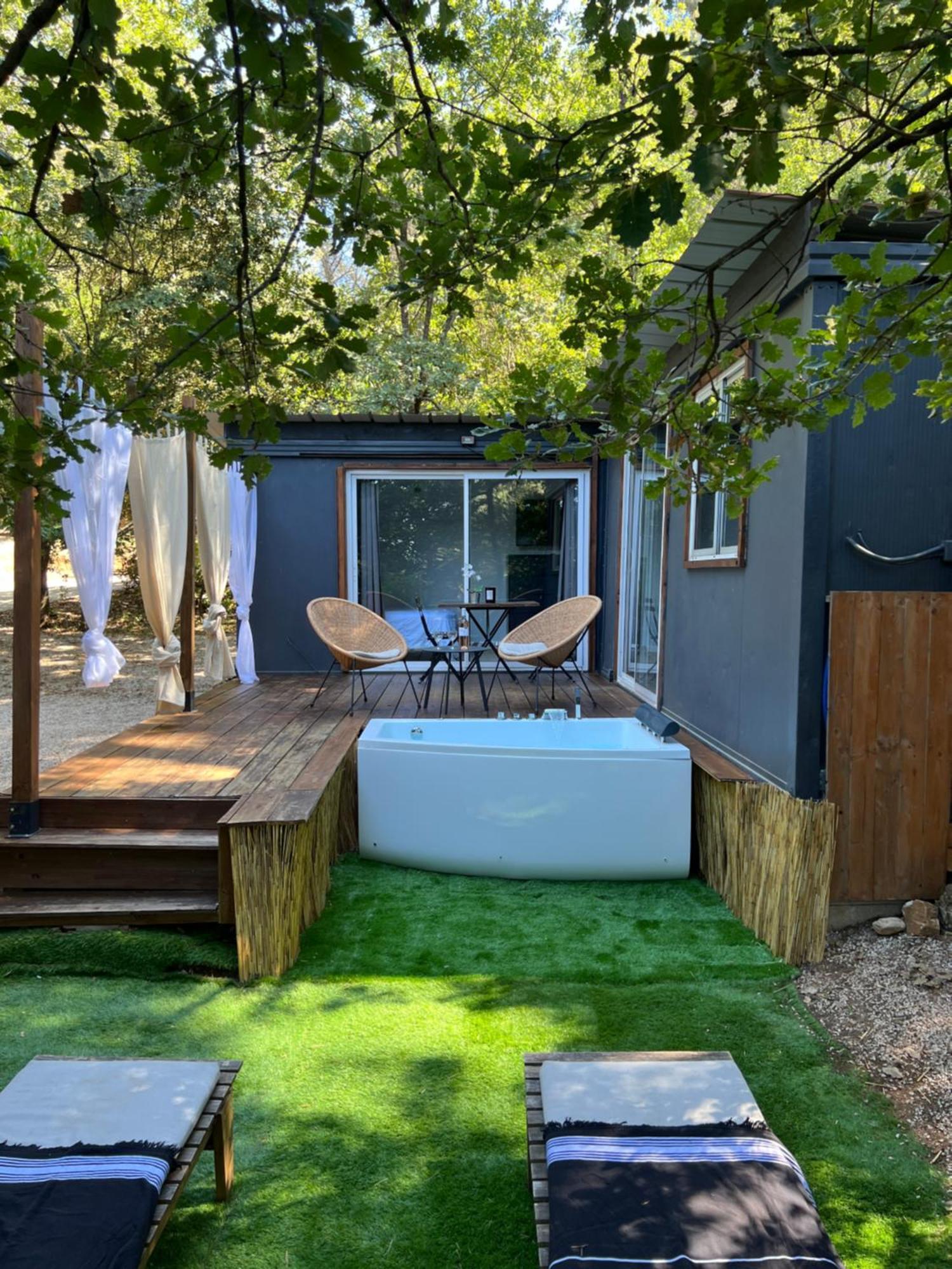 Superbe Cabane Jacuzzi Jardin Clim Wifi Parking ميرويْ المظهر الخارجي الصورة