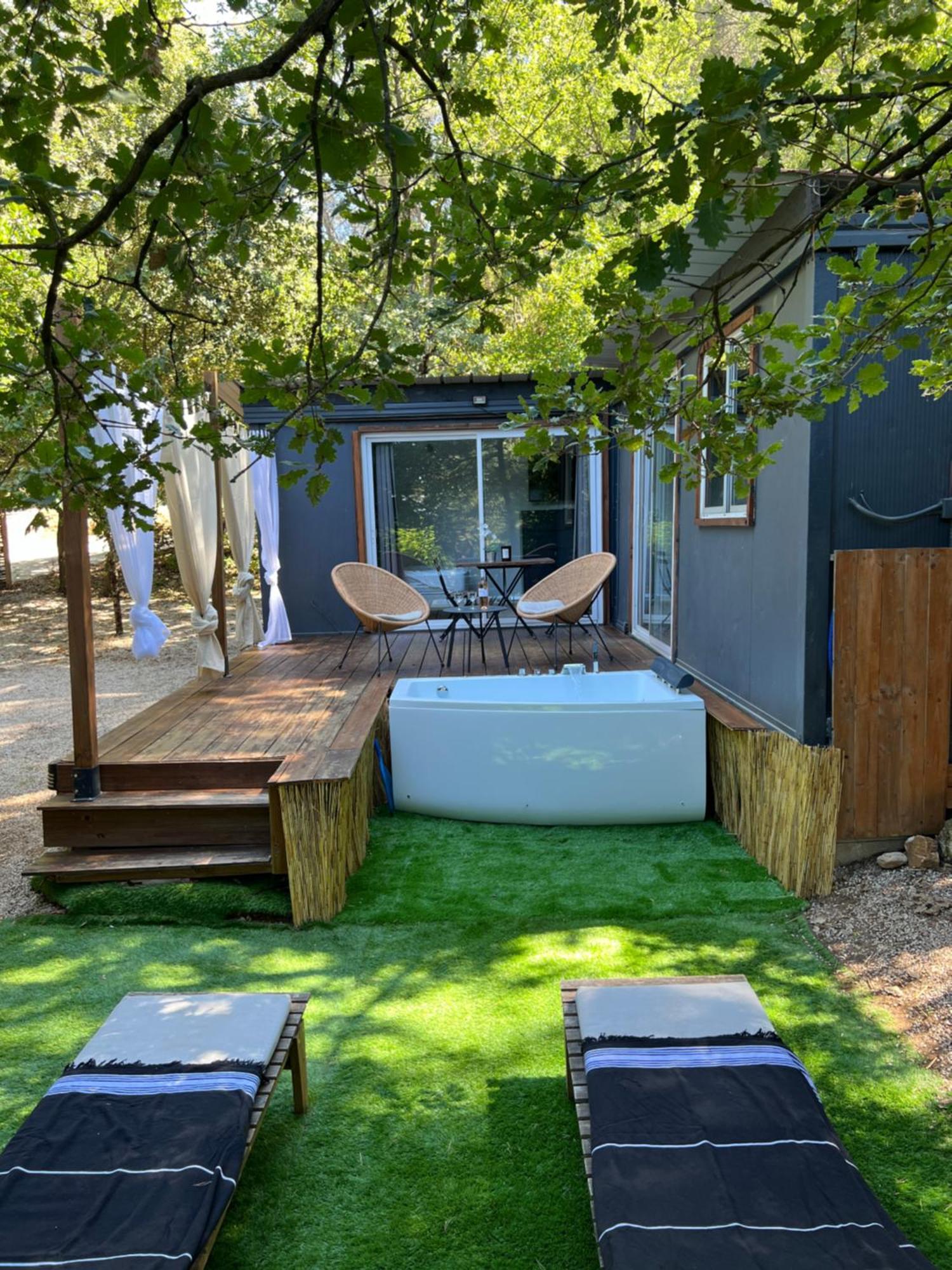 Superbe Cabane Jacuzzi Jardin Clim Wifi Parking ميرويْ المظهر الخارجي الصورة